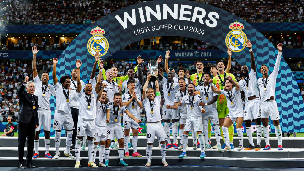 UEFA Super Cup Final: Real Madrid 2-0 Atalanta (AS IT&nbsp;HAPPENED)