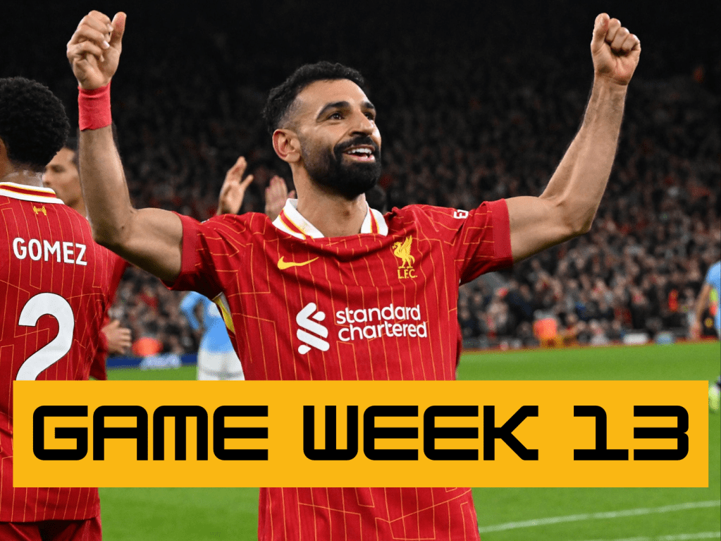 GAME WEEK 13 – PREMIER LEAGUE WEEKLY ROUND UP&nbsp;2024/25