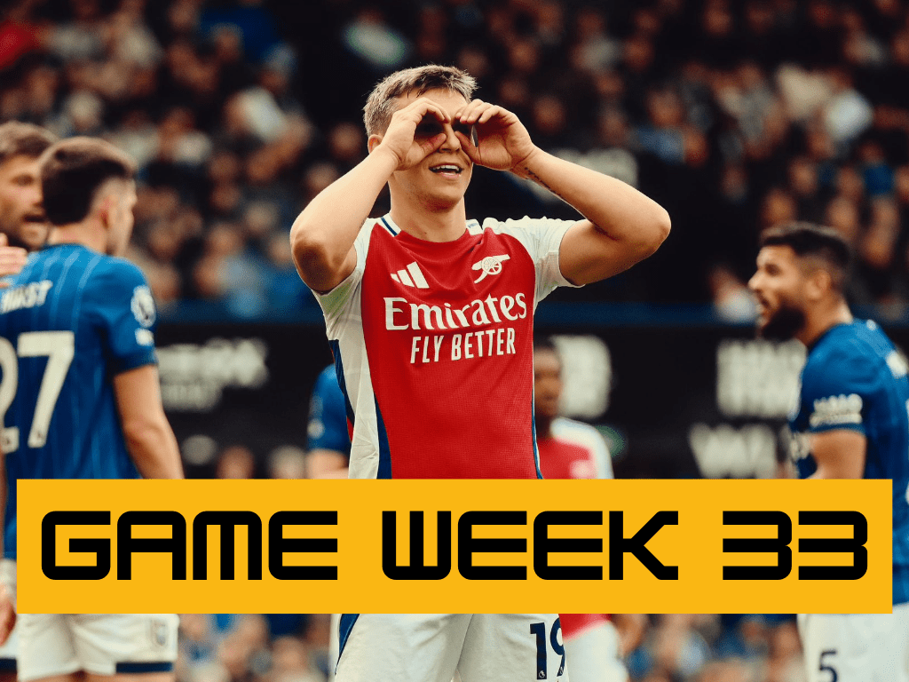 GAME WEEK 33 – PREMIER LEAGUE WEEKLY ROUND UP&nbsp;2024/25