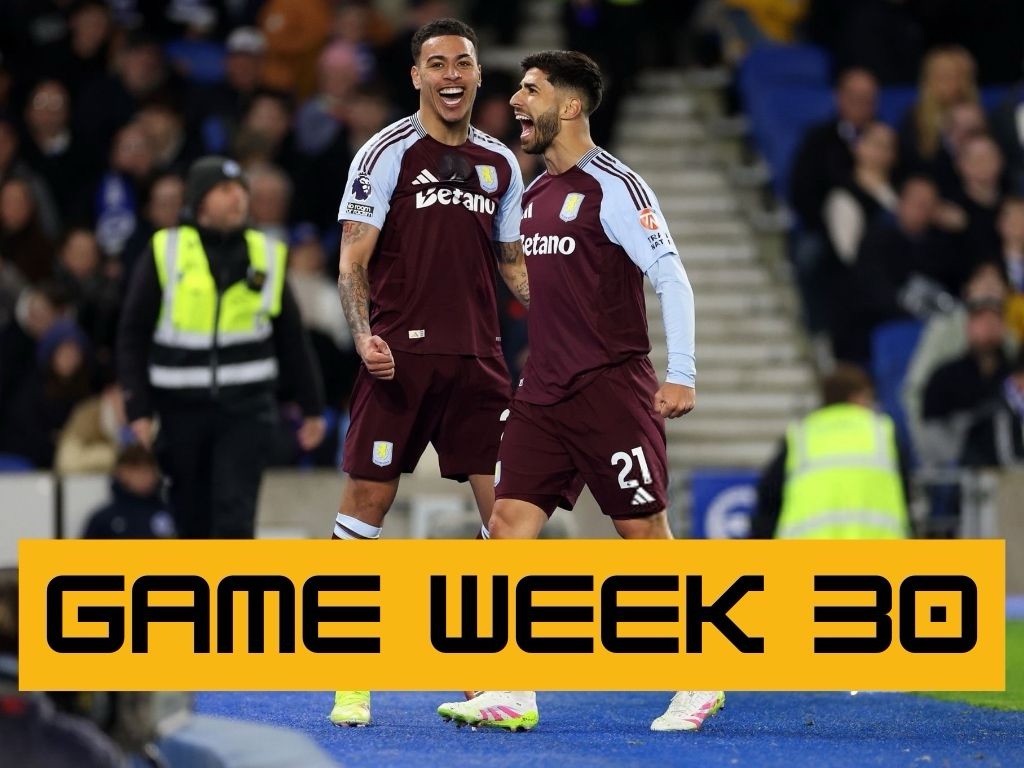 GAME WEEK 30 – PREMIER LEAGUE WEEKLY ROUND UP&nbsp;2024/25