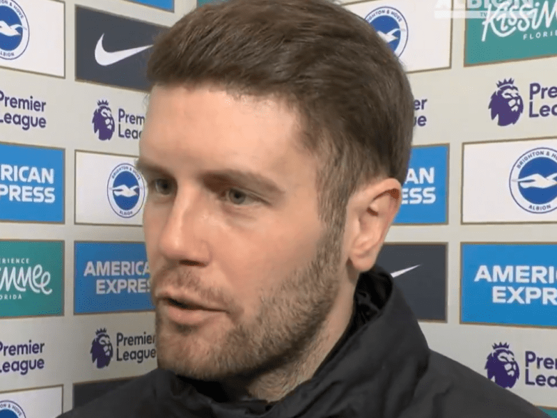 Brighton boss Fabian Hurzeler responds to boos from home&nbsp;fans